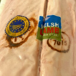 Pork rack of lamb IGP Wales